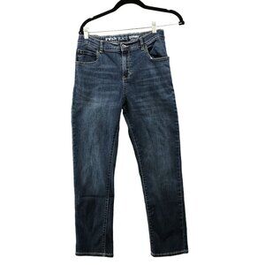 Children's Place Skinny‎ Jeans Boys Size 14 Husky Blue Adjustable Waist Stretch